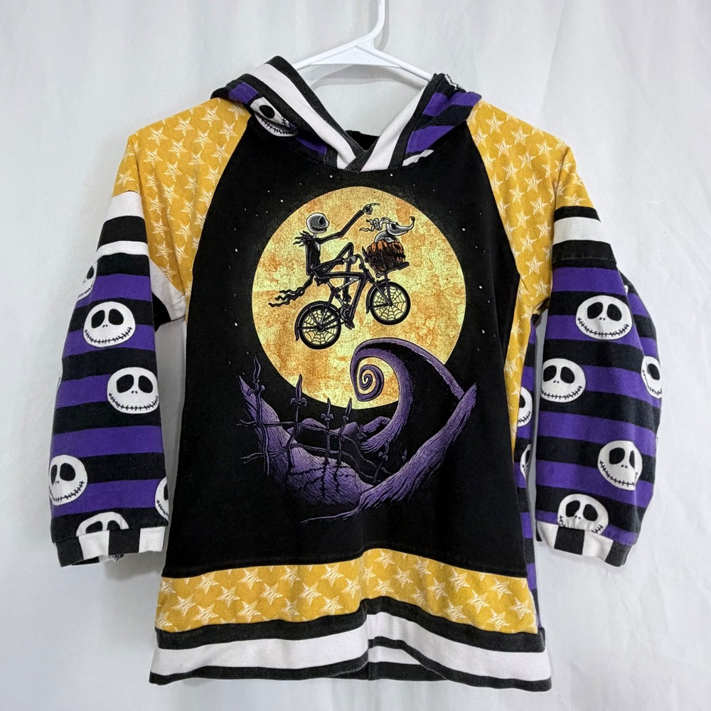 Nightmare Before Christmas Jack Skellington Hoodie Kids Halloween Sweatshirt